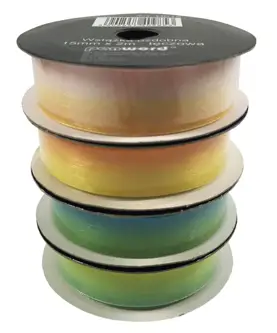 Wstążka ozdobna tęczowa 1,5cm x 2mH016