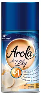 Odświeżanie i nawilżanie powietrza, pochłanianie i neutralizacja nieprzyjemnych zapachów, intensywny i przyjemny zapach. Długa żywotność produktu, nowoczesny i atrakcyjny design.

Pojemność: 250ml
Zapach: biała lilia