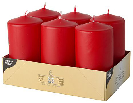 Świeca PIEŃKOWA fi 6cm/ 11cm 1szt CZERWONY Świece pieńkowe są idealnym dodatkiem do każdego wnętrza restauracji. Pasują idealnie jako dekoracja na stole podczas uroczystych przyjęć, zastosowanie znajdą również jako ozdoba całego wystroju lokalu.
*Kolor: czerwony
*Szerokość: 6cm
...