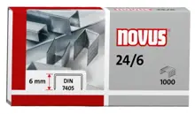 Zszywki biurowe 24/6 NOVUS Miedziowane STAPLES