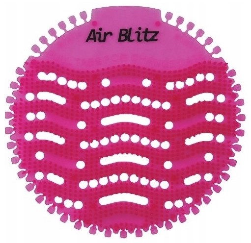 Wkład do Pisuarów KALA AirBlitz 2 szt JABŁKO Z CYNAMONEM - Czerwony Zapachowo-enzymatyczna wkładka żelowa do męskiego pisuaru o przyjemnym zapachu. Podczas używania wydziela subtelny i delikatny, ale trwały zapach przez około 30 dni. Nieprzyjemny odór uryny jest niwelowany przez specjalną kompozycję wyselekcjonowanych ...