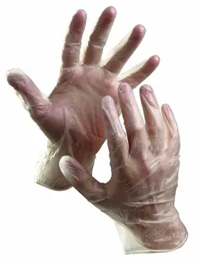 Rękawice WINYLOWE Pudrowane 100szt Klasyczne rękawice diagnostyczne, bezpudrowe. Stanowią doskonałą barierę ochronną przed wirusami. Wskazane wykorzystanie: zakłady farmaceutyczne, laboratoria, lecznictwo szpitalne i otwarte, przemysł spożywczy, fryzjerstwo i kosmetologia. Opakowanie za...