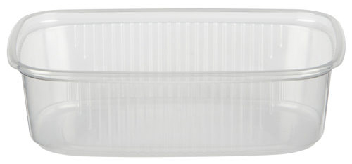 Pojemnik PP KREIS prostokątny 150ml przezroczysty z pokrywką