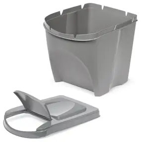 Kosz na śmieci SORTIBOX  25L Modułowy kolor szary kamienny