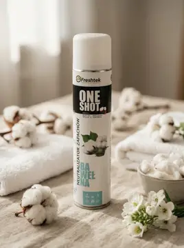 Odświeżacz FRESHTEK BAWEŁNA 600mlONE SHOT - widok alternatywny