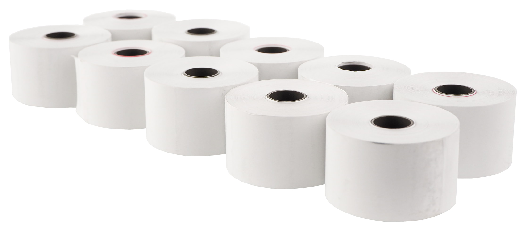 Rolki termo 28/30 10szt Rolki termo 28/30mm do urządzeń fiskalnych, 10 sztuk, papier biały 55g.