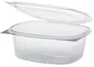 Pojemnik PET owalny z POKRY 1000ml. 1sztwymiary 15,8 / 18,4/ 6,6 cm