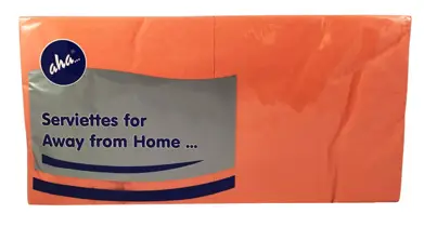 Serwetka kolorowa  33/33  2war.  250szt POMARAŃCZOWA