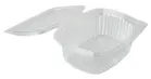 Pojemnik PET owalny z POKRY 500ml. 1szt wymiary 12,4 / 15 / 5,5 cm