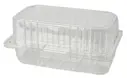 Pojemnik CUKIERNICZY PET K-18 1szt 19,5/11,9/6cm 1300ml Pojemnik cukierniczy PET K-18 1300ml z przezroczystym tworzywa z zawiasową pokrywką, wymiary 19,5x11,9x6cm.