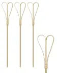 Mieszadełko drewniane w kształcie serca 18 cm, opakowanie 100 sztuk Fingerfood Heart