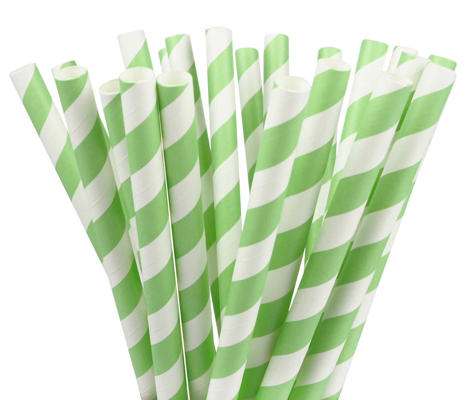 Słomka papierowa fi-10mm / 210mm 250szt PASKI KOLOROWE Słomka papierowa fi-10mm / 210mm 250szt PASKI KOLOROWE