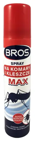 BROS na komary i kleszcze SPRAY MAX 90ml