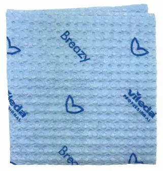 Ścierka Vileda BREAZY 36/36 jednodniowa Unikalna, opatentowana ściereczka przeznaczona do profesjonalnego użytku (restauracji, barów, kawiarni i biur), równie świetnie sprawdzi się w domu. Profesjonalnie czyści powierzchnie, jednocześnie zbierając różnej wielkości zanieczyszczenia i wilgoć.
...