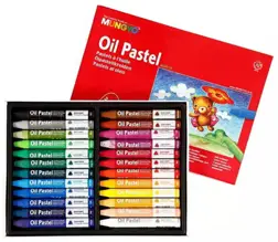 Kredki Pastele Olejne trójkatne 24sztMungyo