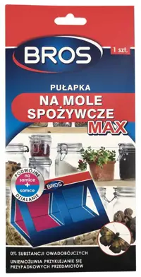 BROS Pułapka  na Mole Spożywcze MAX 1szt