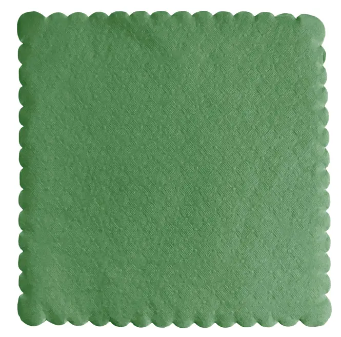 Serwetka Gastro. Ząbkowa1w 15/15  200szt ZIELONA