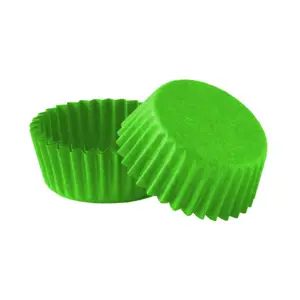 Papilotka okr."7" ZIELONA 1000szt