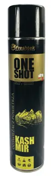 Odświeżacz FRESHTEK KASHMIR 600ml ONE SHOT Silnie skoncentrowany odświeżacz powietrza w aerozolu. Określenie "One Shot" oznacza, iż wystarczy jedno przyciśnięcie "spustu", aby świeży zapach rozszedł się po całym pomieszczeniu. Jedno około 1 sekundowe naciśnięcie wentyla wystarcza aby odświeżyć ...