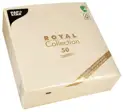 Serwetka Bankietowa 40/40 EKRI 50szt ROYAL Collection włókninowa AIRLAID