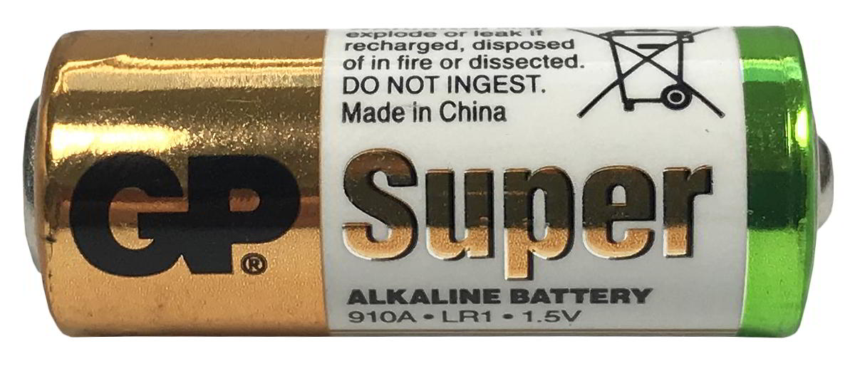 Bateria alkaliczna GP LR1 910A 1,5V cylindryczna złota etykieta zielona