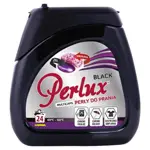 PERLUX kapsułki do prania 24szt. CZARNE Perlux kapsułki piorące łączą w sobie najlepsze cechy proszków i żeli do prania, dzięki czemu jest niezawodny w walce z brudem i uporczywymi plamami na ciemnych ubraniach, zachowując przy tym ich intensywność i chroniąc przed mechaceniem się. Zaawansow...