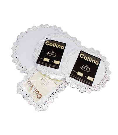 Ozdobne serwetki pod tort, pokryte warstwą zapobiegającą przywieraniu ciasta.

    *Średnica: 44cm,
    *opakowanie zawiera: 250 szt.