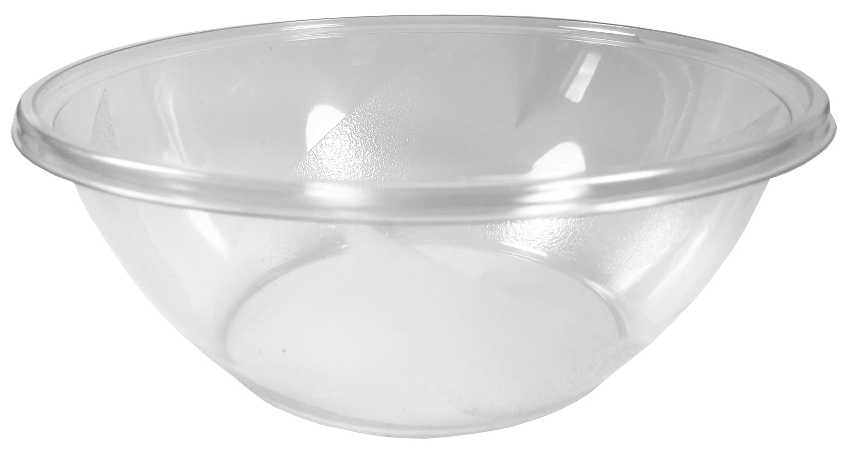 Miska sałatkowa jednorazowa z przezroczystego tworzywa 23cm 2000ml