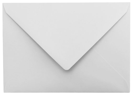 Koperta biała C6 format 114x162mm zamknięta, 10 sztuk
