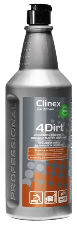 CLINEX 4Dirt 1LUsuwanie tłustych zabrudzeń z powierzchni różnych