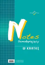 Notes samokopiujący w kratkę A6105-5 Michalczyk