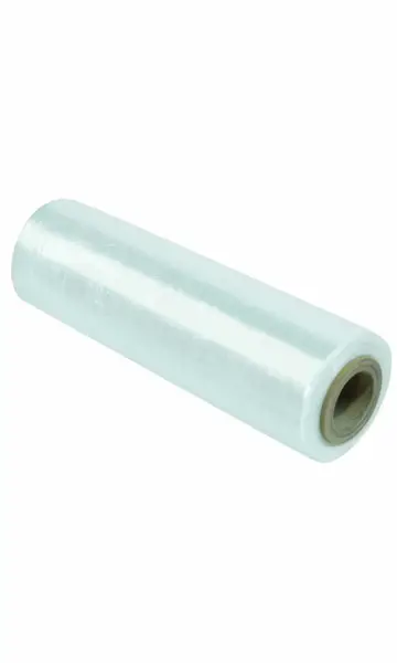 Folia stretch bezbarwna do owijania paczek na tubie 2,75kg, szerokość 50cm.