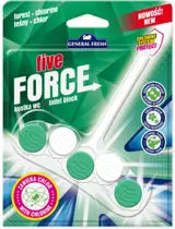 Kostka WC General Fresh  FIVE FORCE 50g CHLOR + LEŚNY