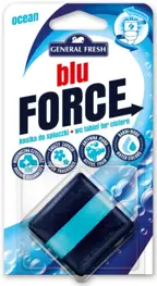 Kostka do spłuczki General Fresh 1x 50g KWADRAT BLU FORCE MORZE Kostka do spłuczki General Fresh blu Force 50g zapach ocean, kształt kwadrat.