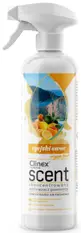 Odświeżacz powietrza Clinex Scent 500ml Egejski Owoc w butelce ze spryskiwaczem