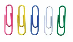 Spinacze biurowe 28mm kolor PENMATETT8314 MIX