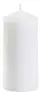 Świeca PIEŃKOWA  fi 6cm/ 13cm  1szt BIAŁY