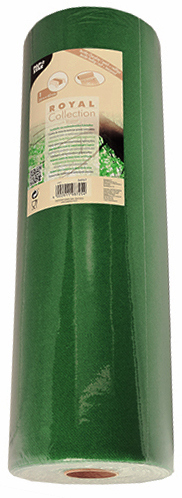 Bieżnik PV-Tissue 24m x 40 cm 1 szt CIEMNA ZIELEŃ imitujący tkaninę Airlaid Bieżnik na stół z mieszanki bibułek i wiskozy. Ten bieżnik składa się z wielowarstwowej mieszanki materiałów, dzięki czemu doskonale imituje tkaninę. Dla łatwej obsługi, rolki są perforowane w ocinkach po 1,20 mb co ułatwia przykrycie stołu.
*Wy...