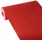 Bieżnik PV-Tissue 24m x 40 cm czerwony w rolce, imitujący tkaninę Airlaid