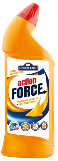 Płyn do WC General Fresh ACTION FORCE 1L POMARAŃCZA