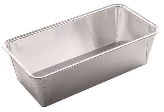 Foremka alu X5 233/107/60 1090ml CR1050 R122G Foremka aluminiowa prostokątna 1090 ml do pieczenia i pakowania wyrobów cukierniczych