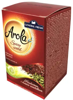 Wkład do elektrycznego odświeżacza General Fresh Arola Spicy wood kardamon i drzewo sandałowe 25ml