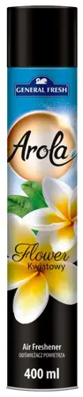 Odświeżacz General Fresh SPRAY 400mlKWIAT Starannie wyselekcjonowana kompozycja zapachowa General Fresh pomoże uwolnić mieszkanie od uciążliwych zapachów i sprawi, że będziesz się cieszyć przyjemnym aromatem przez długi czas.
Odświeżacz powietrza w areozolu jest produktem, który może się przy...