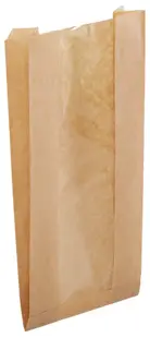 Szare torebki wykonane z ekologicznych materiałów dopuszczonych do kontaktu z żywnością. Doskonale sprawdzą się do wszelkich zastosowań spożywczych, szczególnie pakowania pieczywa oraz wyrobów cukierniczych. Wymiary: 10x6x24 cm. Opakowanie zawiera: 100...