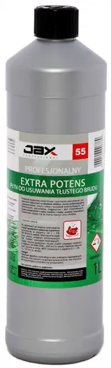 JAX Extra Potens Płyn na tłuszcze 1 L do usuwania tłustego brudu smary, oleje