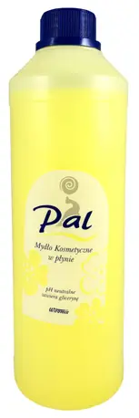 Mydło w płynie PAL Glicerynowe 1L ŻÓŁTE grejpfrut-mandarynka