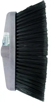 Szczotka miotła plast/pcv WYSOKA Szczotka miotła z oprawą plastikową szarą i włosiem PCV czarnym 9cm