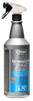 CLINEX GreaseOff 1L Gotowy preparat do usuwanie tłustych zabrudzeń