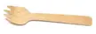 Widelczyk Drewniany 10cm 100szt PURE DREWNIANY
