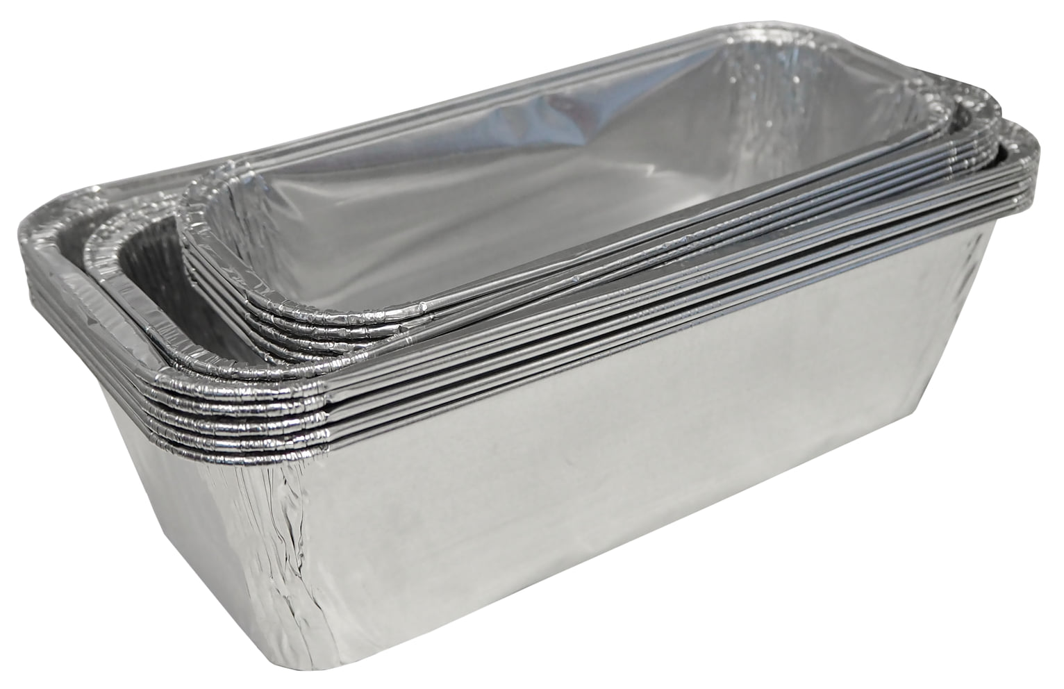 Foremki aluminiowe do pieczenia prostokątne, zestaw 15 sztuk w 3 rozmiarach
